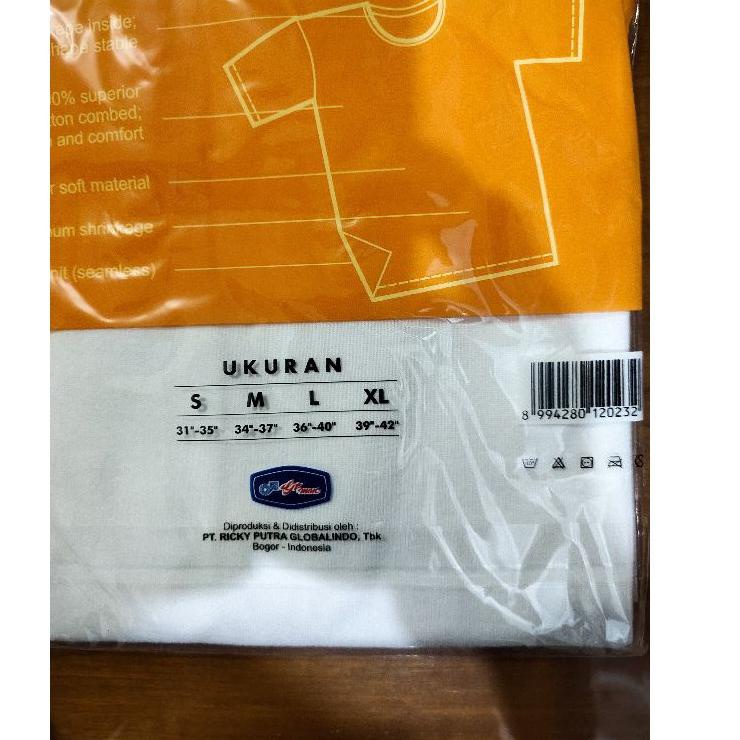 OBLONG GT MAN PUTIH PRIA / OBLONG GT MAN O NECK / T SHIRT KAOS DALAM GT MAN / OBLONG GTMAN PRIA GTS 