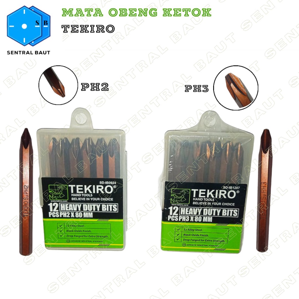 Mata Obeng Ketok TEKIRO