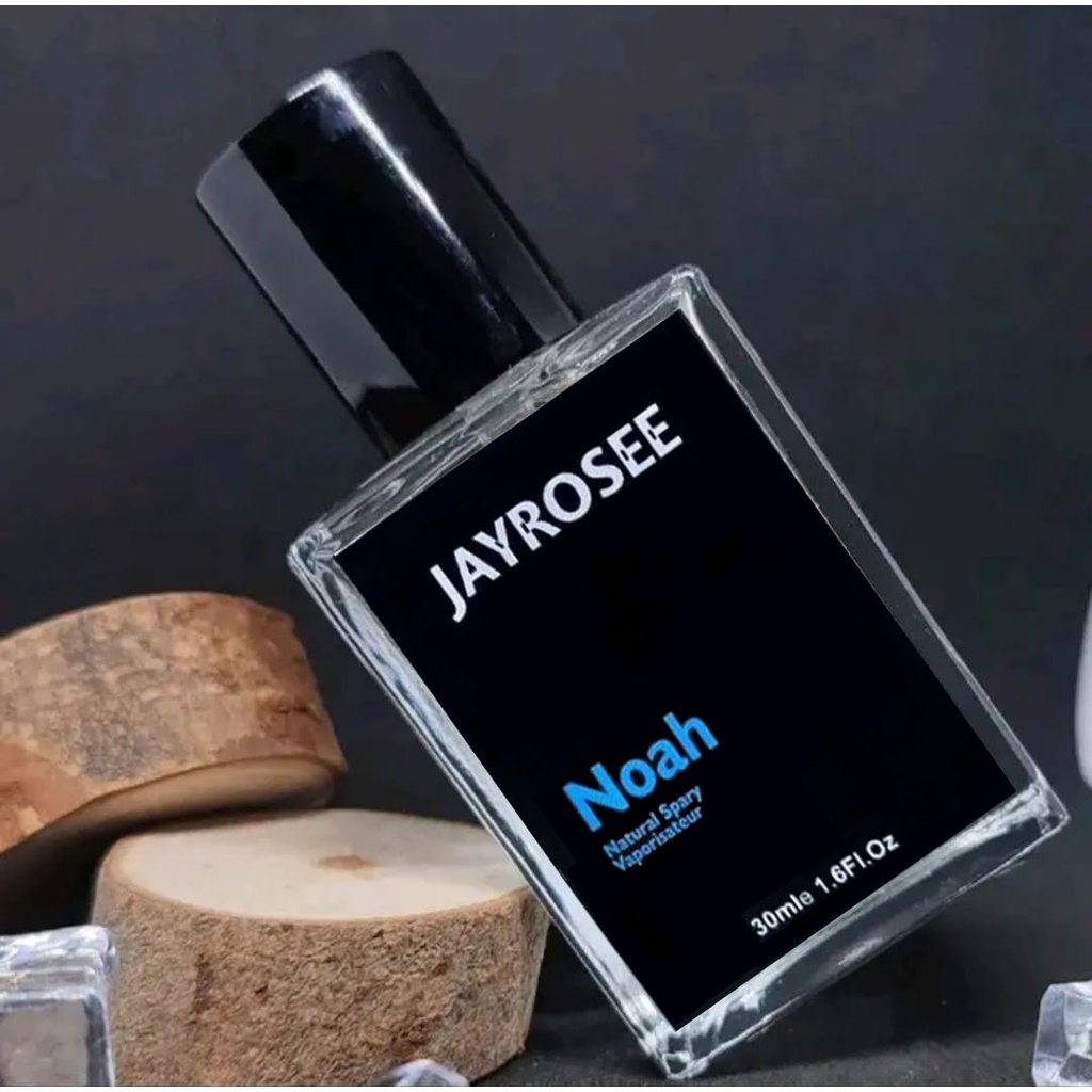 Parfum Pemikat Pasangan Parfum Grey Jayrosse Parfum pria tahan lama Parfum Pemikat wanita Parfum Joyrosse Grey Parfum pria tahan lama 30ml Jayrosee Grey Rouge Noah Luke Jayrosse-Jayrosse Noah 30ML
