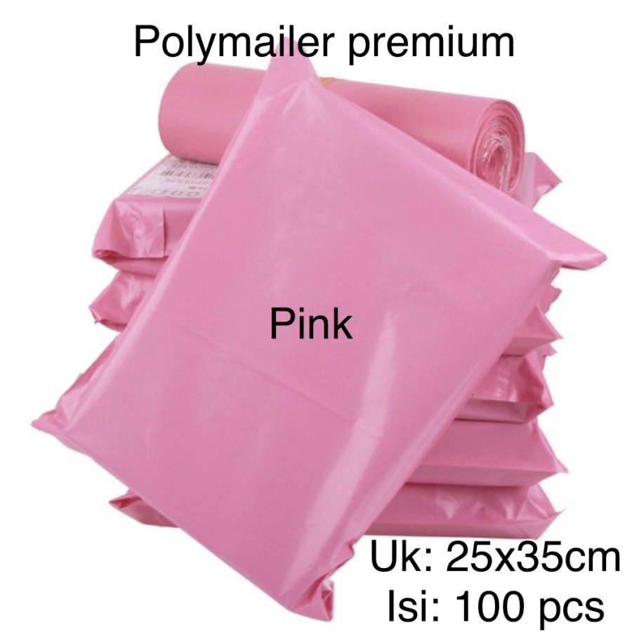 

PLASTIK PACKING PINK 25 X 35 CM