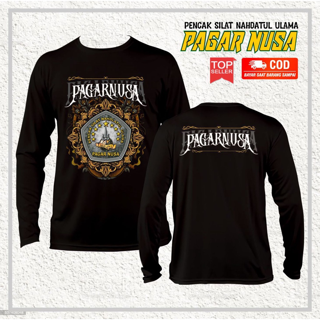 KAOS PANJANG PENCAK SILAT PAGAR NUSA DISTRO - KAOS PENDEK PAGAR NUSA ORIGINAL TERBARU