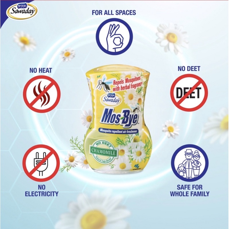 Sawaday Mos Bye Mosquito Repellent Air Fresher 275ml