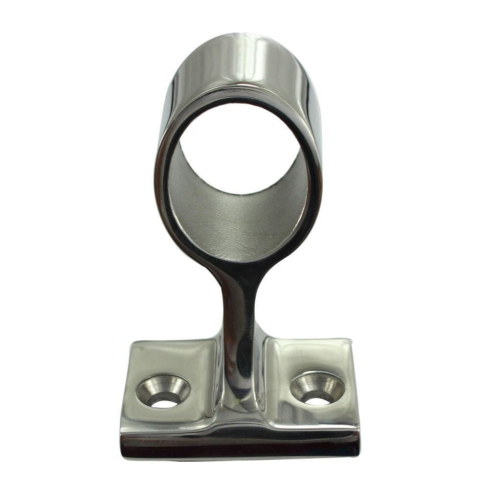 Preva Rel Tangan Perahu Stainless Steel Yacht Railing base Hardware Bracket Tabung