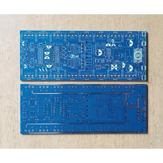 {{{{{{] PCB SOCL 506 TEF Amp 2U with Tr Final Dauble Layer