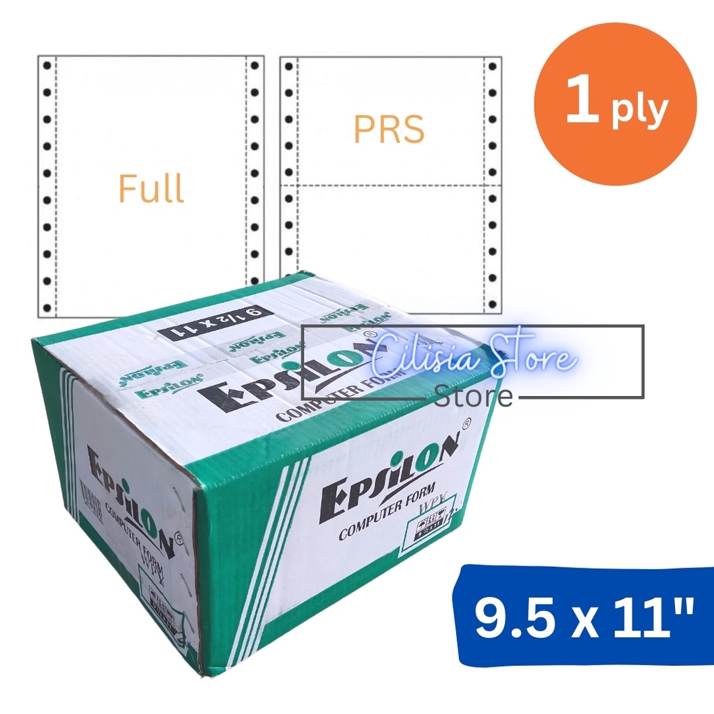 

Kertas Faktur 1 Ply Epsilon Continuous Form [Full / Potong Porporasi]