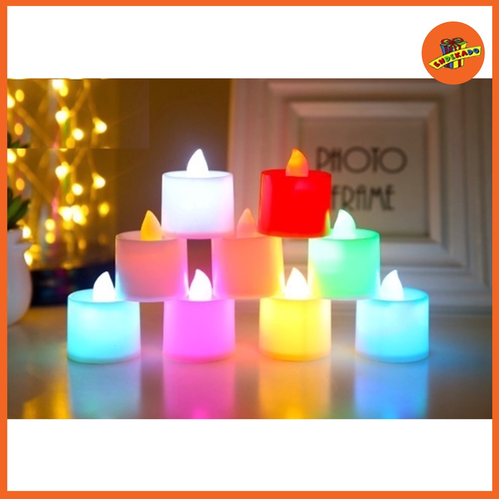 HIASAN LILIN LED - Hiasan Natal