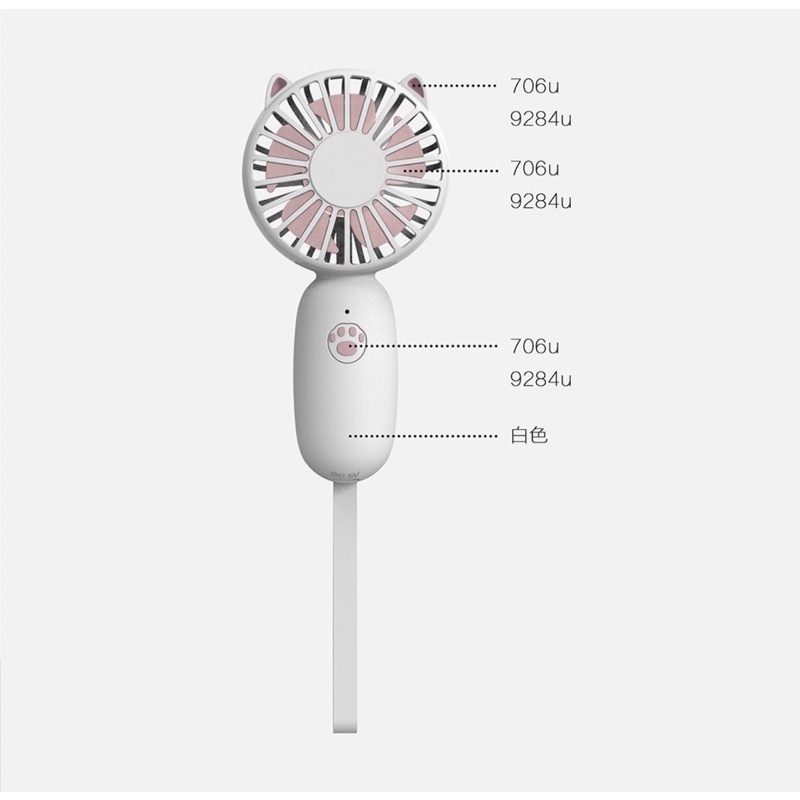 MINISO | kipas portable | 500mah mini fan