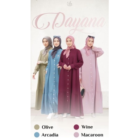 Dayana Dress by Aden Hijab | Dress Original by Aden Hijab | Janna Dress by Aden Hijab | Ready Stok