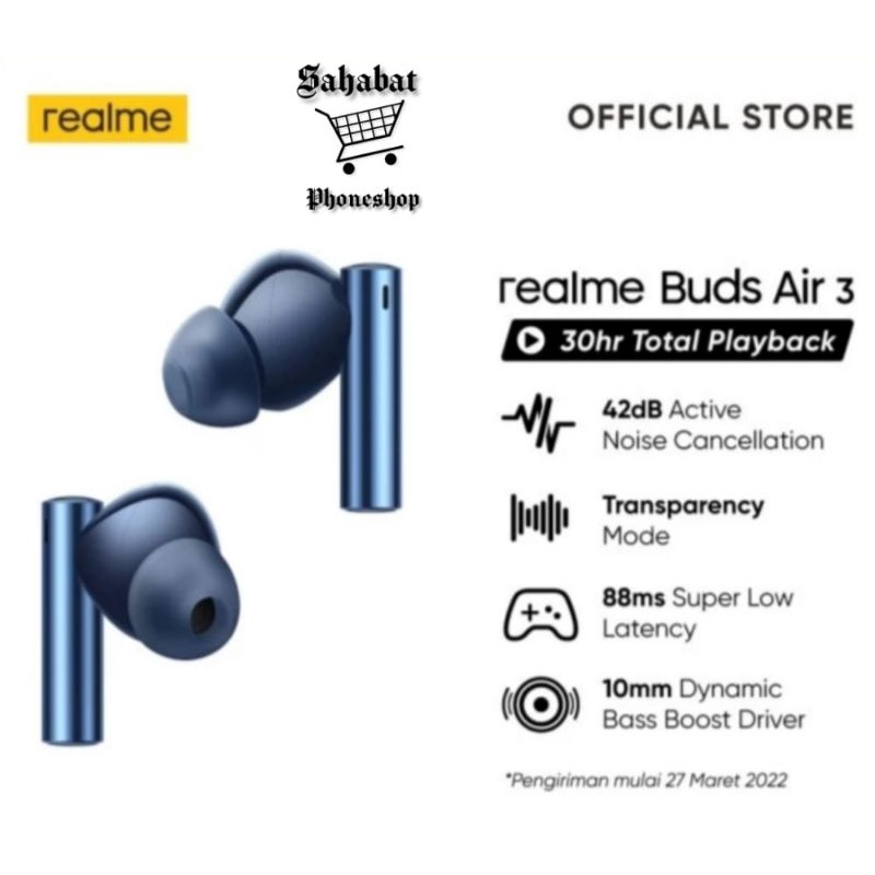 REALME BUDS AIR 3 GARANSI RESMI