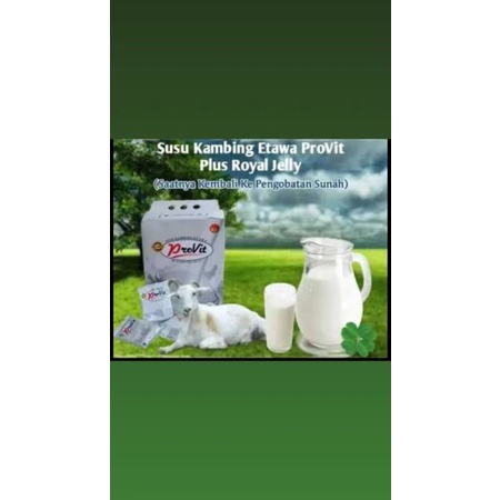 

1 box ( 50 sashet) susu provit plus royal jelly