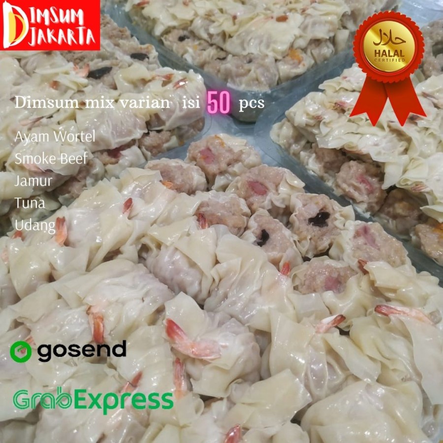 

Dimsum 50 pcs / Dimsum Halal Dimsum ayam