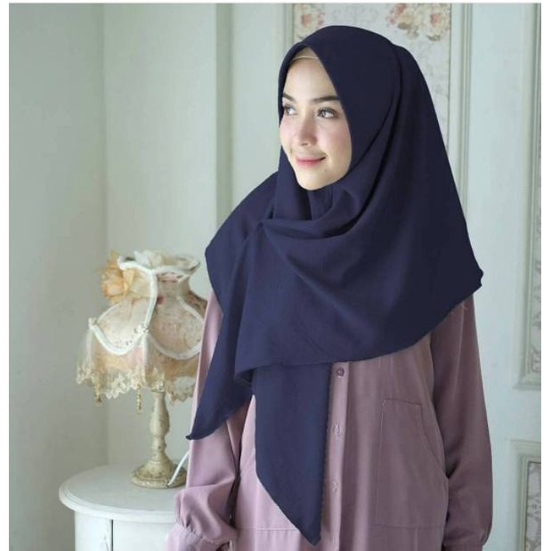 Jilbab Segitiga Instant DEWASA Jersey Termurah