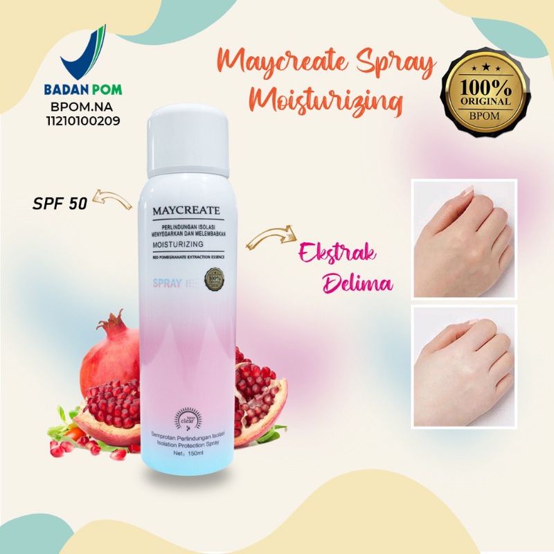 pemutih kulit permanen orang korea dalam satu kali pakai Handbody pemutih permanen 1 minggu Maycreate Spray instant-6