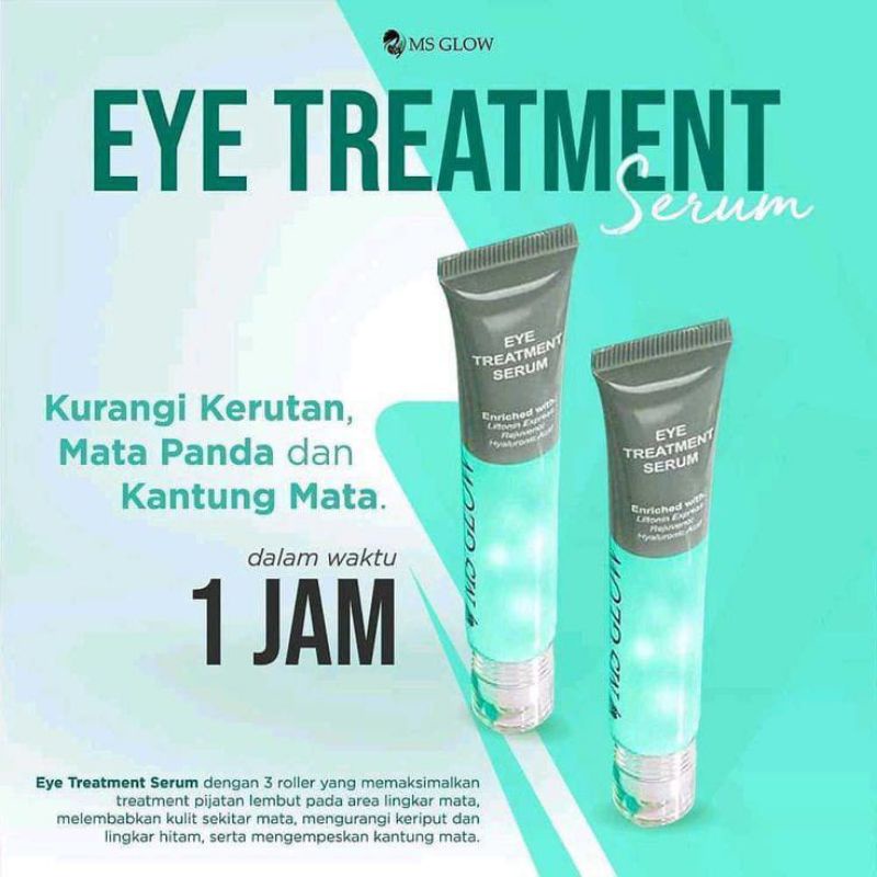 MS GLOW EYE TREATMENT SERUM MS GLOW PERAWATAN MATA SERUM MATA