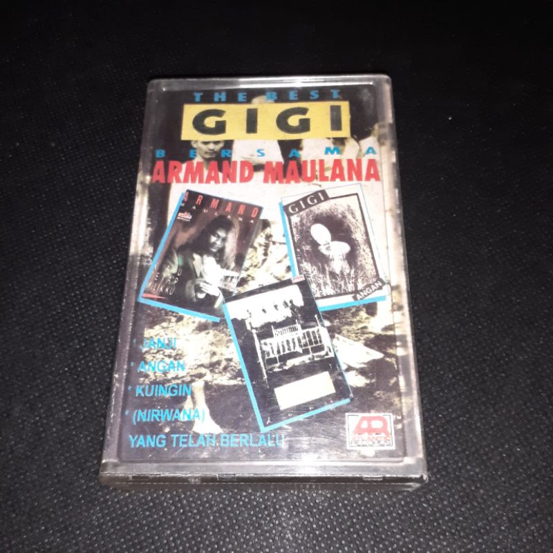 Kaset GIGI - The Best Bersama ARMAND MAULANA