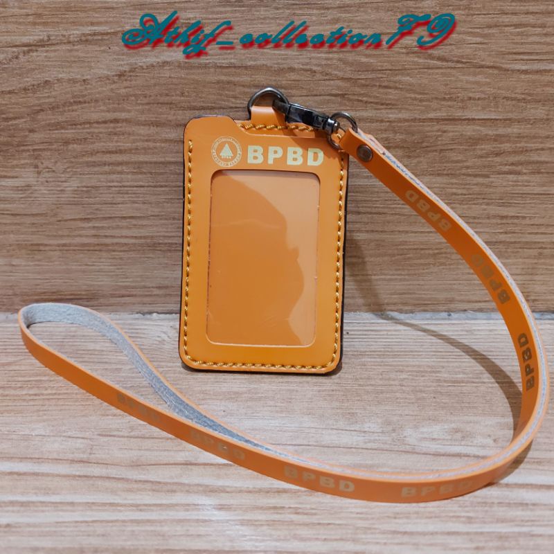 

Tempat Id Card BPBD Kulit Holder Id Card Kulit BPBD Kalung