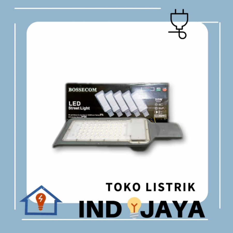 LAMPU JALAN LED 50W,BOSSECOM.