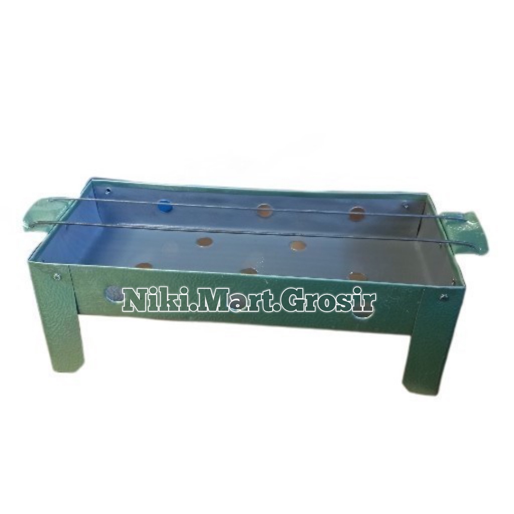 (Besar) Tempat Bakaran Sate / Tungku Panggangan Sate Aluminium / Bakaran Sate Serbaguna