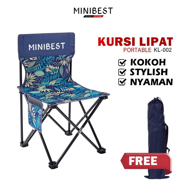 [TERLARIS] MINIBEST KURSI LIPAT CAMPING KURSI LIPAT OUTDOOR PORTABLE KURSI GUNUNG BANGKU EXTRA BESAR