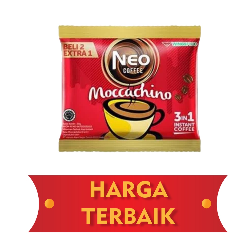 

TERMURAH NEO COFFEE MOCACINNO 1 SACHET