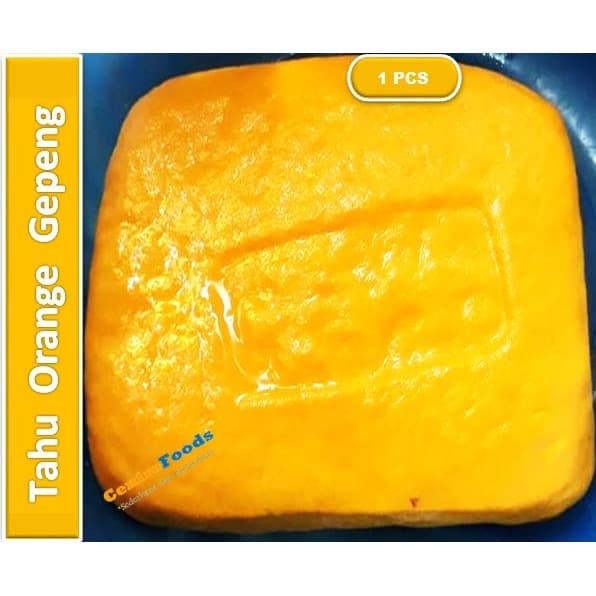 

Tahu Orange Gepeng - Tahu Cina Orange | 150gr [ Harga Per PCS ]