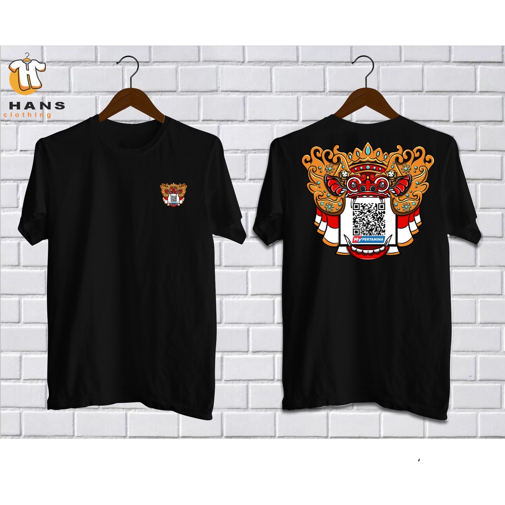 Kaos My Pertamina Custom Barcode