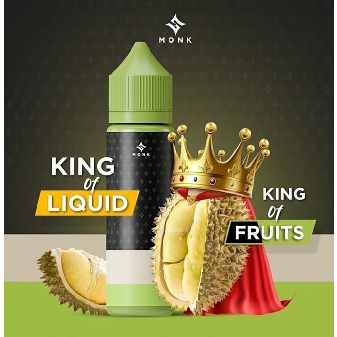 Ucok Durian 60ml 3mg 6mg by Monk x Ucok Durian Medan