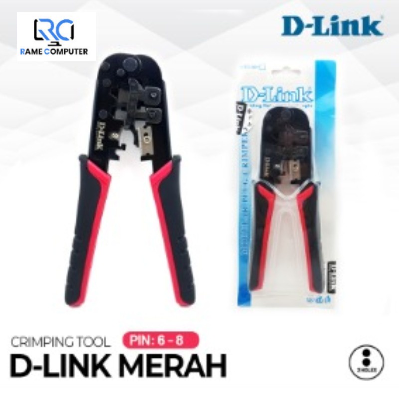 Crimping tools DLink (Merah) / Tang Crimping D-Link Merah
