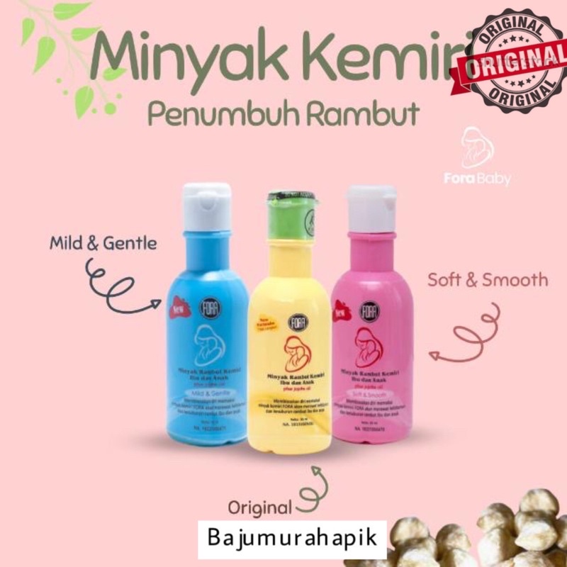 Fora Minyak Kemiri Bayi 65ml