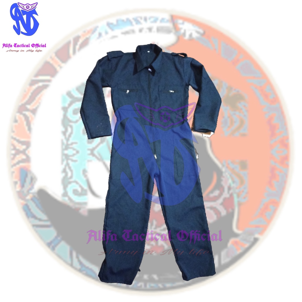 Jual Baju Wearpack Dewasa Coverall Mekanik Safety Katelpak Polos