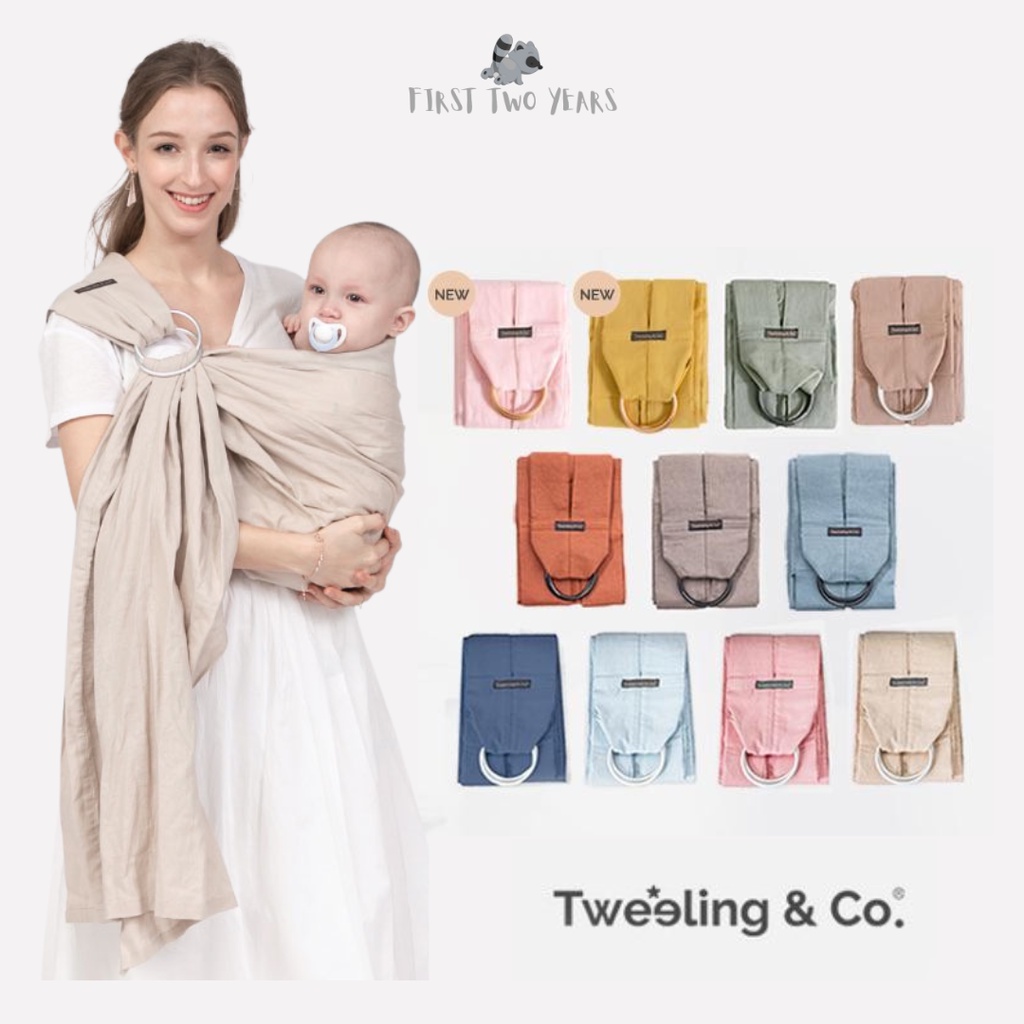 Tweeling &amp; Co - Baby Ring Sling / Gendongan Bayi Ring Sling