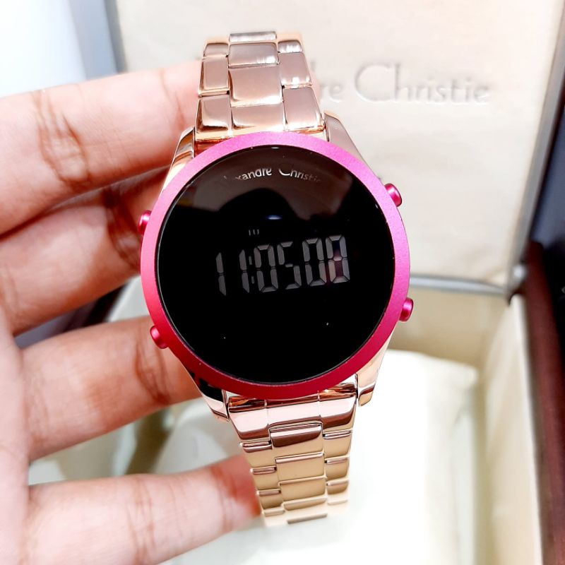 jam tangan wanita, jam tangan digital. jam tangan original. jam tangan Alexandre Christie ori