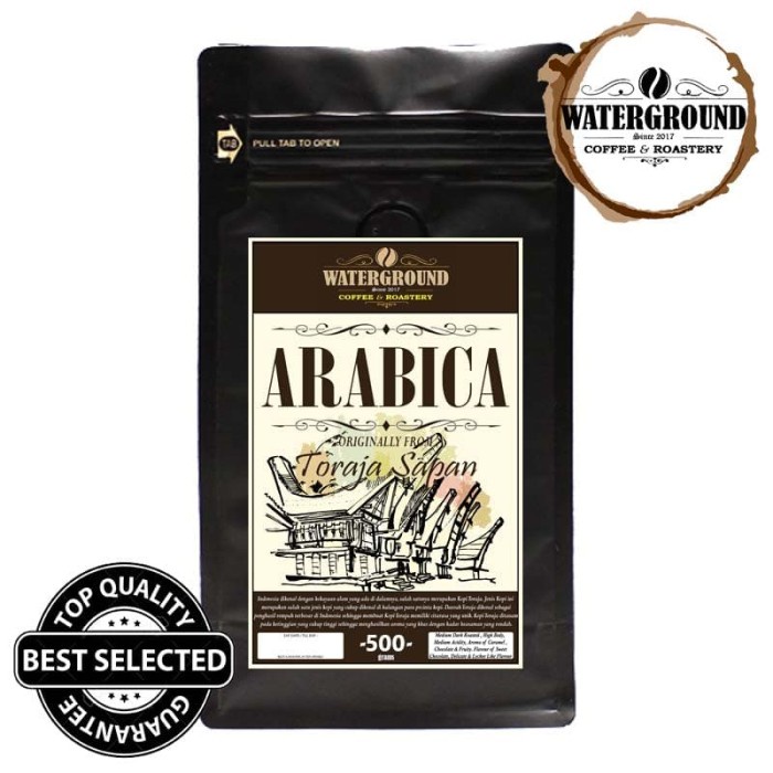 

NEW Kopi Arabika Toraja Sapan 500 grams (Biji/Bubuk) Arabica Coffee Beans - BIJI