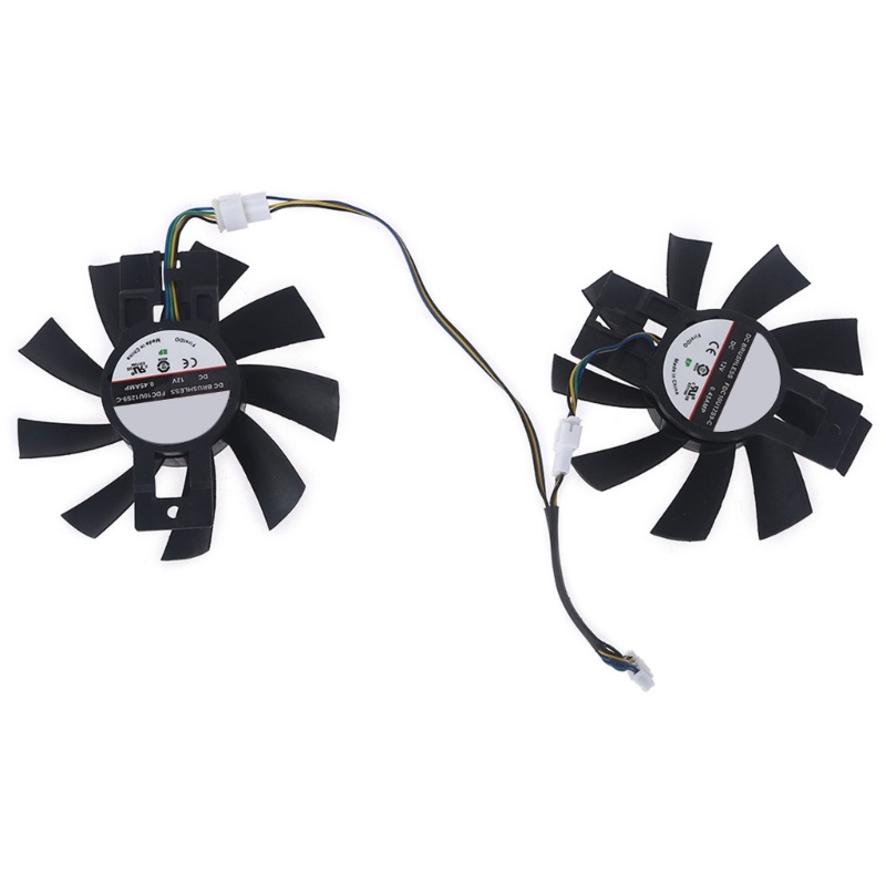 Bt Cooler Fan Untuk Dataland RX470 570kipas VGA Kartu Grafis Pendingin 4Pin 12V 0.45A