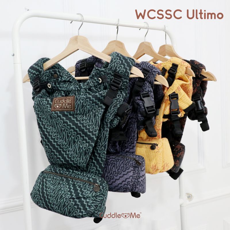 [Harga Promo] CUDDLEME WCSSC Ultimo Jacquard Gendongan Hip Seat Carrier Woven Wrap