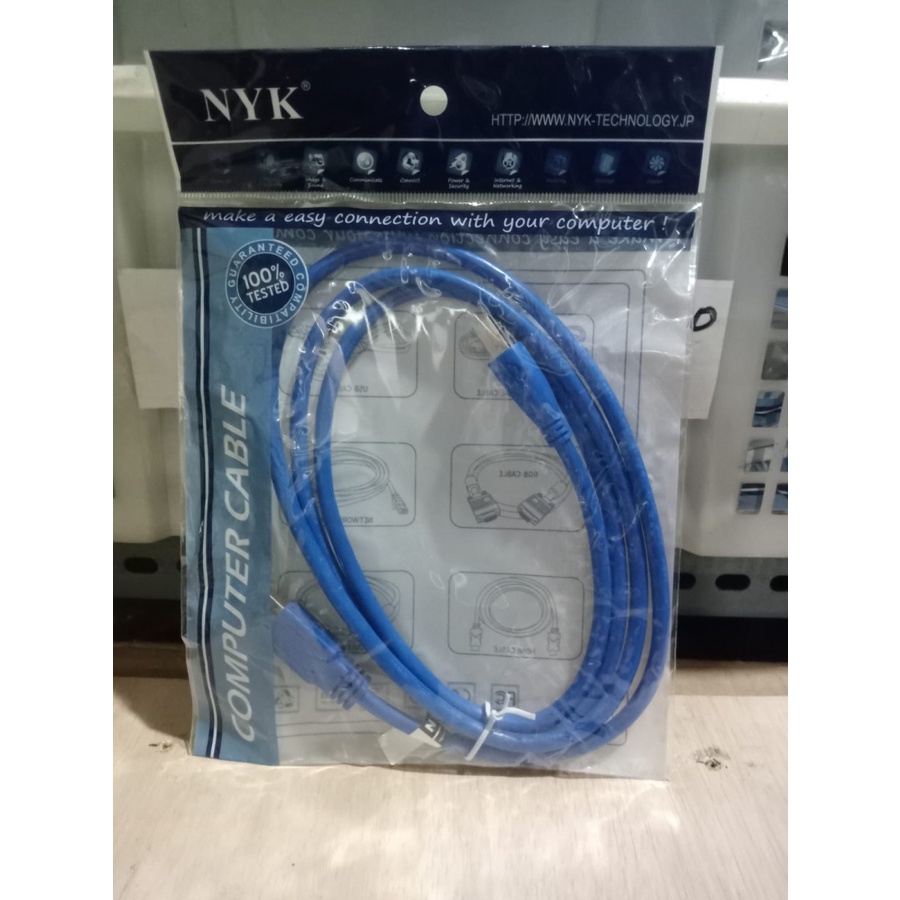 KABEL PRINTER NYK USB 3.0 1,5 M