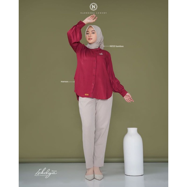 ISHDYA BLOUSE By NADHERA LUXURY ✨