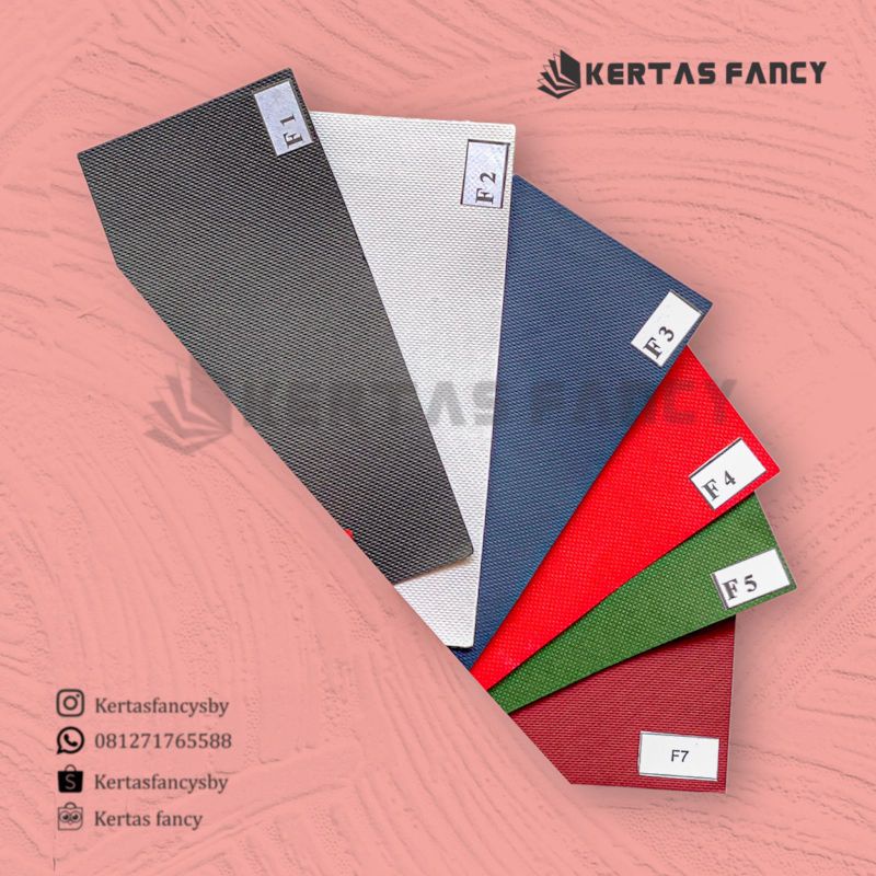 

FANCY PAPER KERTAS FANCY Motif KODE F1 - F5 Kertas Cover box / Cover Seserahan / Cover Hantaran / Undangan