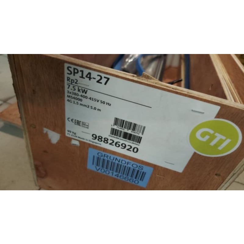Pompa Grundfos SP 14-27 / SP14-27 / SP 14 27 /