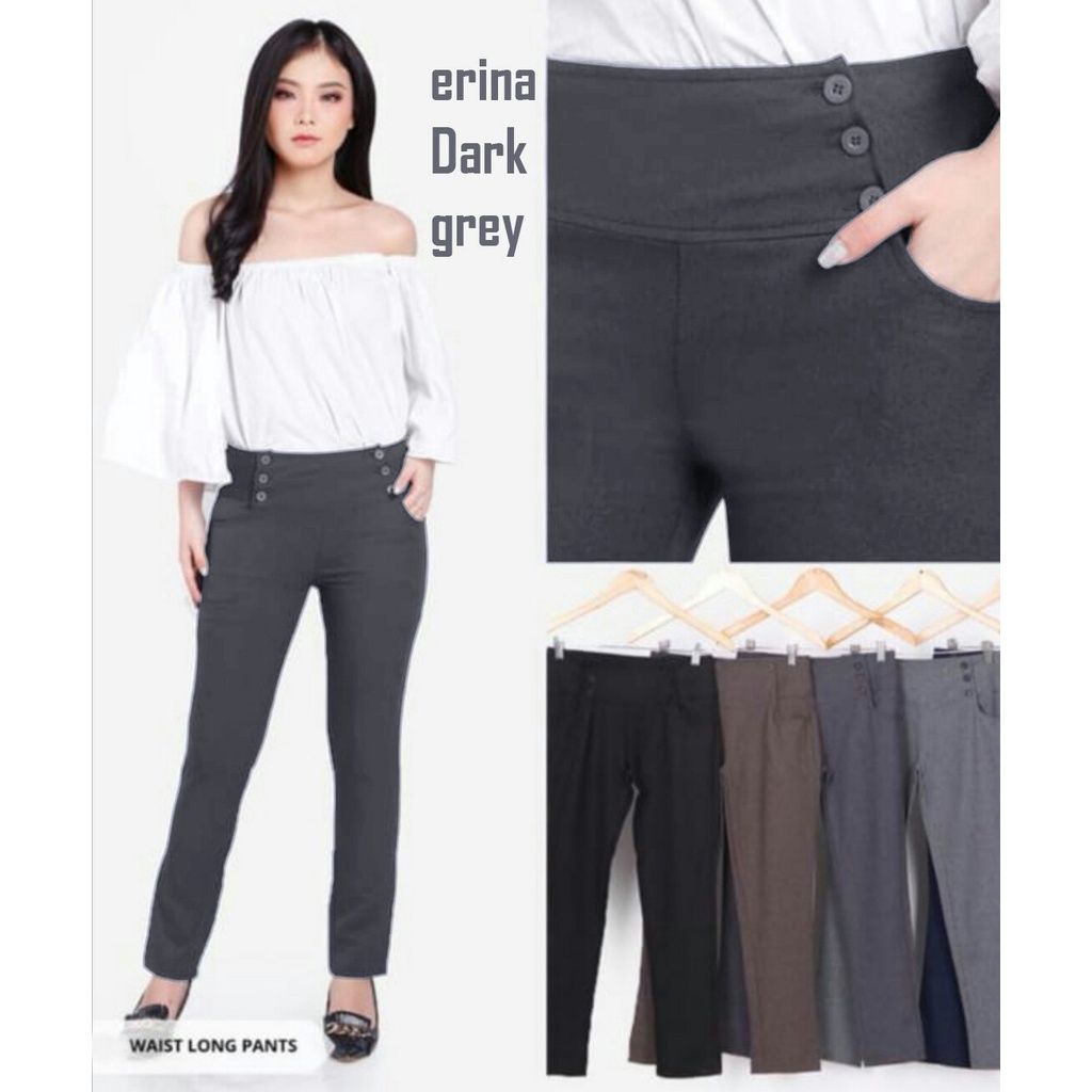 Celana Erina | Vist Celana Pants Panjang Wanita