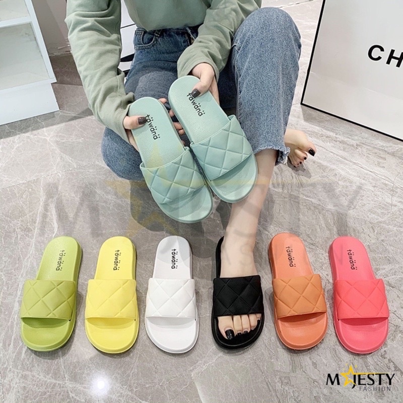 Sandal Tawana Import/ Sendal jelly/ Sendal Karet/ SANDAL SLOP/SANDAL SELOP/Sendal import/ Sendal Rum