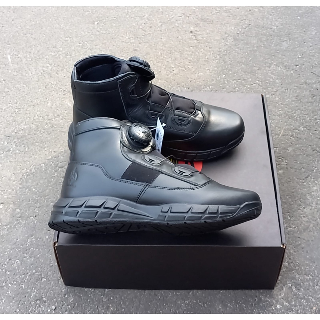 Sepatu PDH lANTAS TERBARU TALI PUTAR TACTICAL