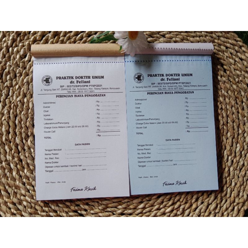 

Cetak Nota Kuitansi Murah Free Desain