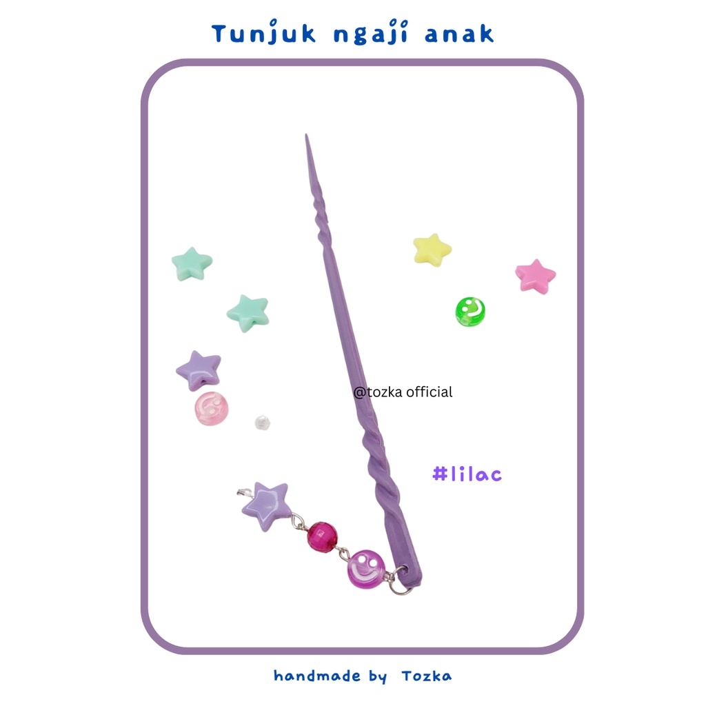 Kalam ngaji I tunjuk ngaji I tuding ngaji anak bisa custom nama