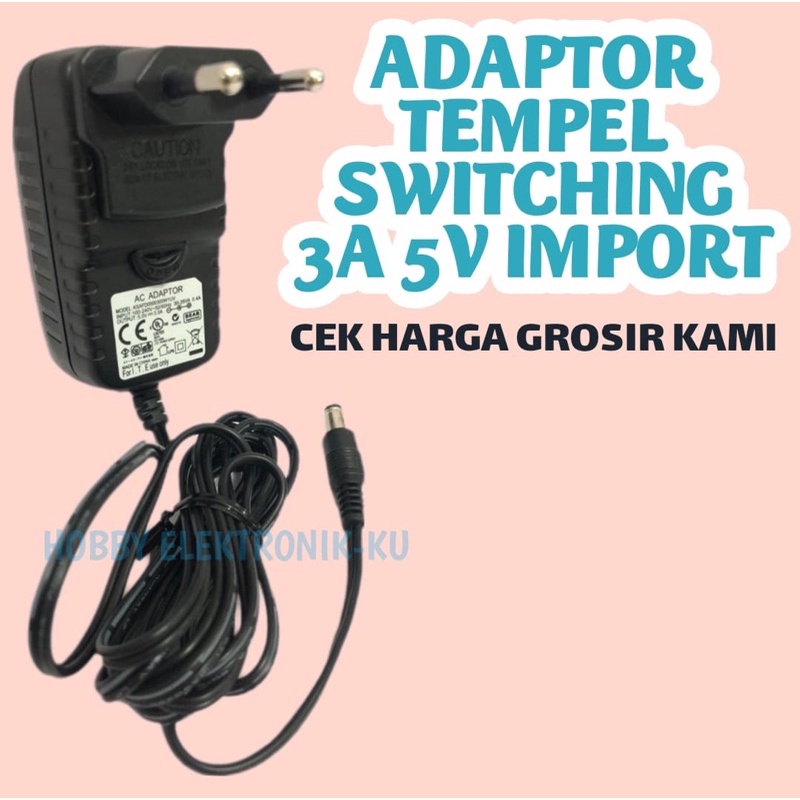 ADAPTOR TEMPEL SWITCHING 3A 5V IMPORT