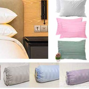 Sarung Bantal Hotel 50x70 Putih 100% Cotton 300 TC 220 TC Premium Berkualitas