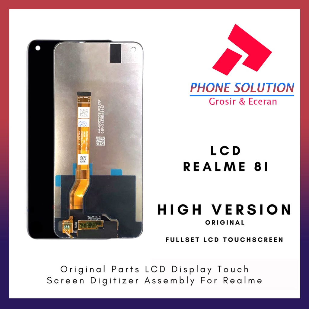 LCD Realme 9/8i ORIGINAL 100% Fullset Touchscreen // Supplier LCD Oppo - Garansi 1 Bulan