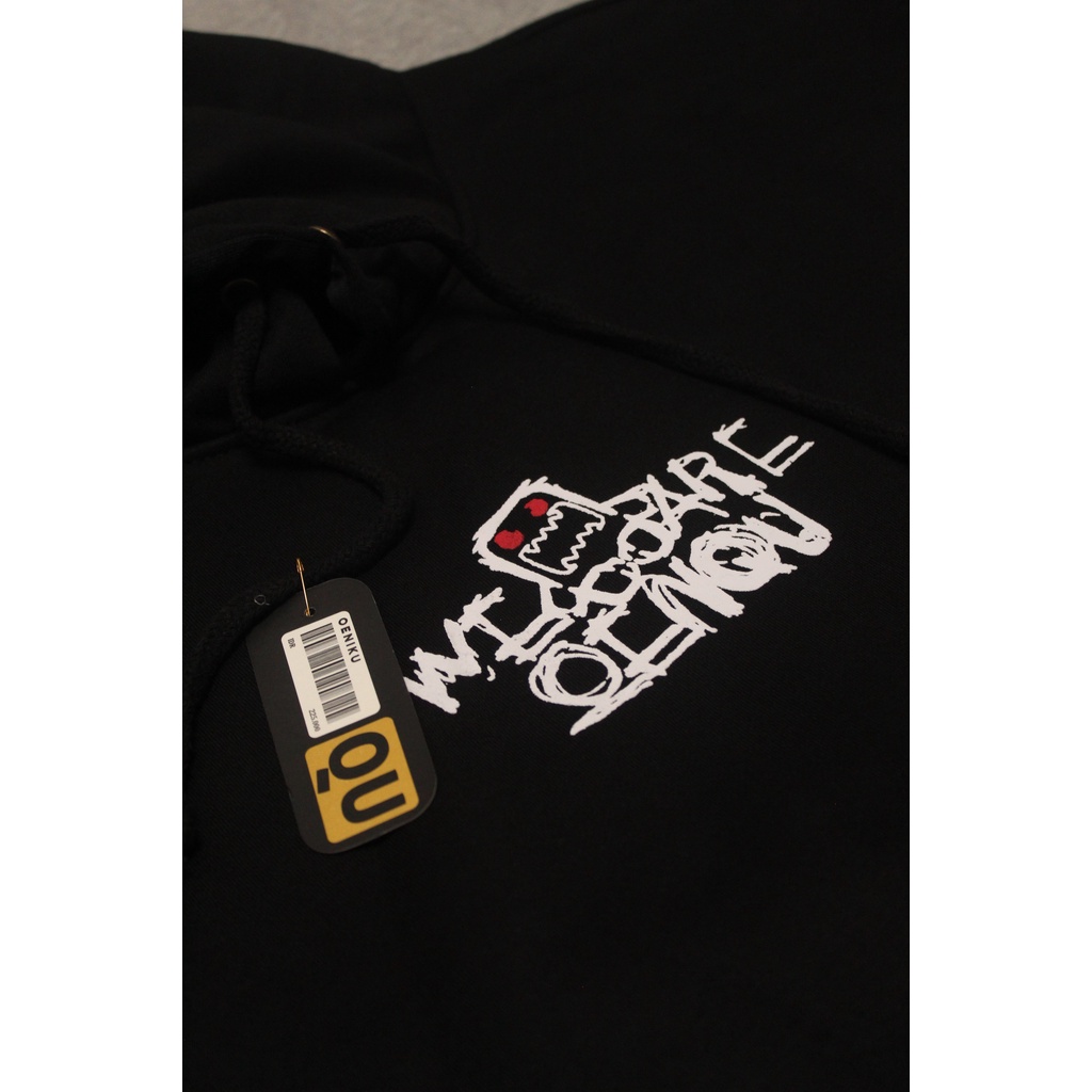HOODIE PRIA SIZE JUMBO L-XL-XXL-XXXL-XXXXL-XXXXXL BAHAN TEBAL MOTIF WE ARE  OENIQ NEW