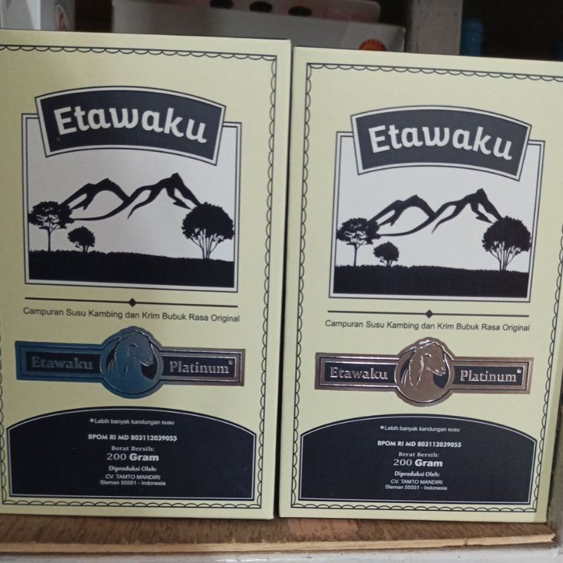 

READY STOK SIAP KIRIM - ETAWAKU PLATINUM ORIGINAL - Susu Kambing Etawa Bubuk di Denpasar Bali ready asli berhologram