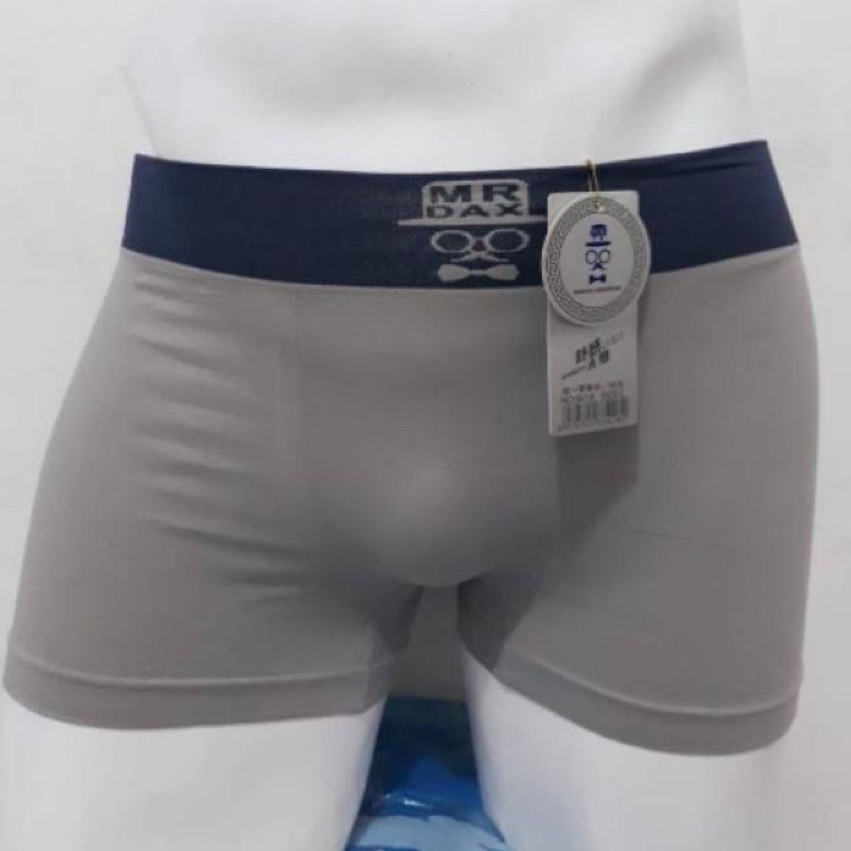 TERBARU MR DAX | Celana Dalam BOXER Pria Seamless Rajut / CD Cowok Laki - Size M,L,XL,XXL - MR DAX 2